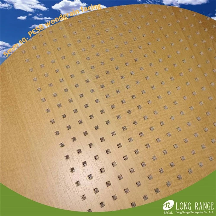 6. 5x5mm square hole with wood-like texture facing
